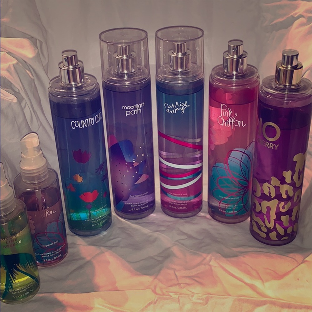 ***Sold*** Lot of Bath & Body Fine Fragrance Mists